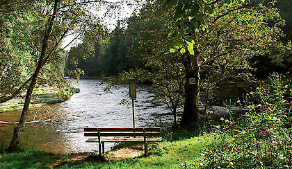 Ilztal im Bayerischen Wald